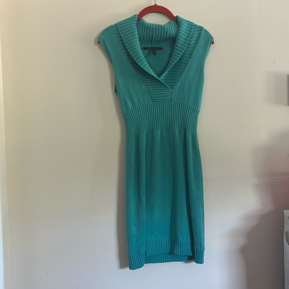 BCBG MAXAZRIA Sleeveless Sweater Dress